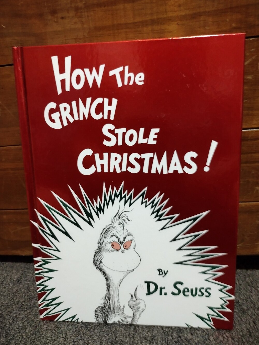 Dr. Seuss How The Grinch Stole Christmas! - Red & White
